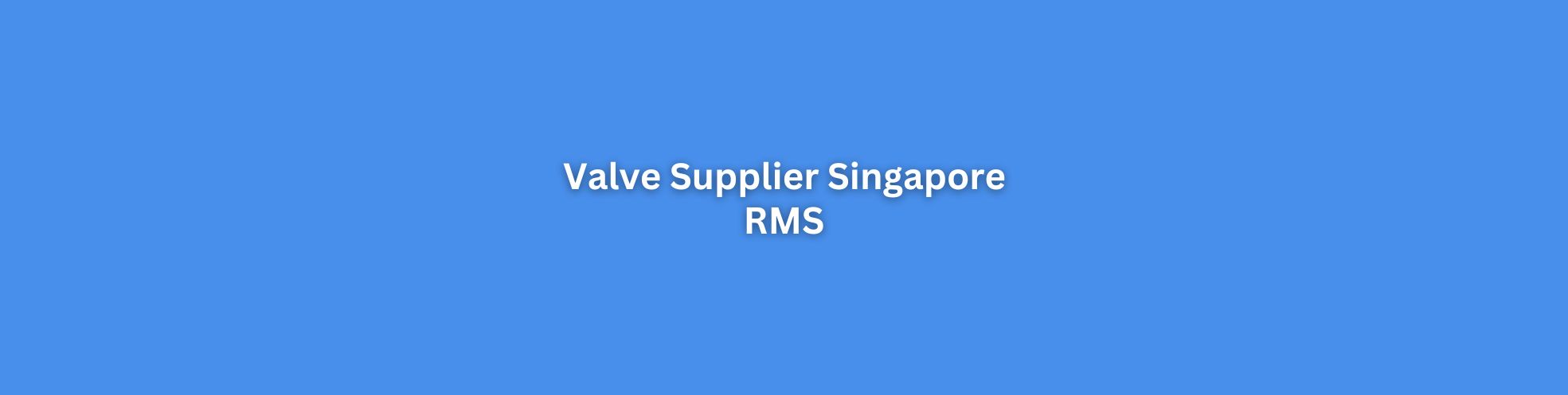 Valve Supplier Singapore Singapore